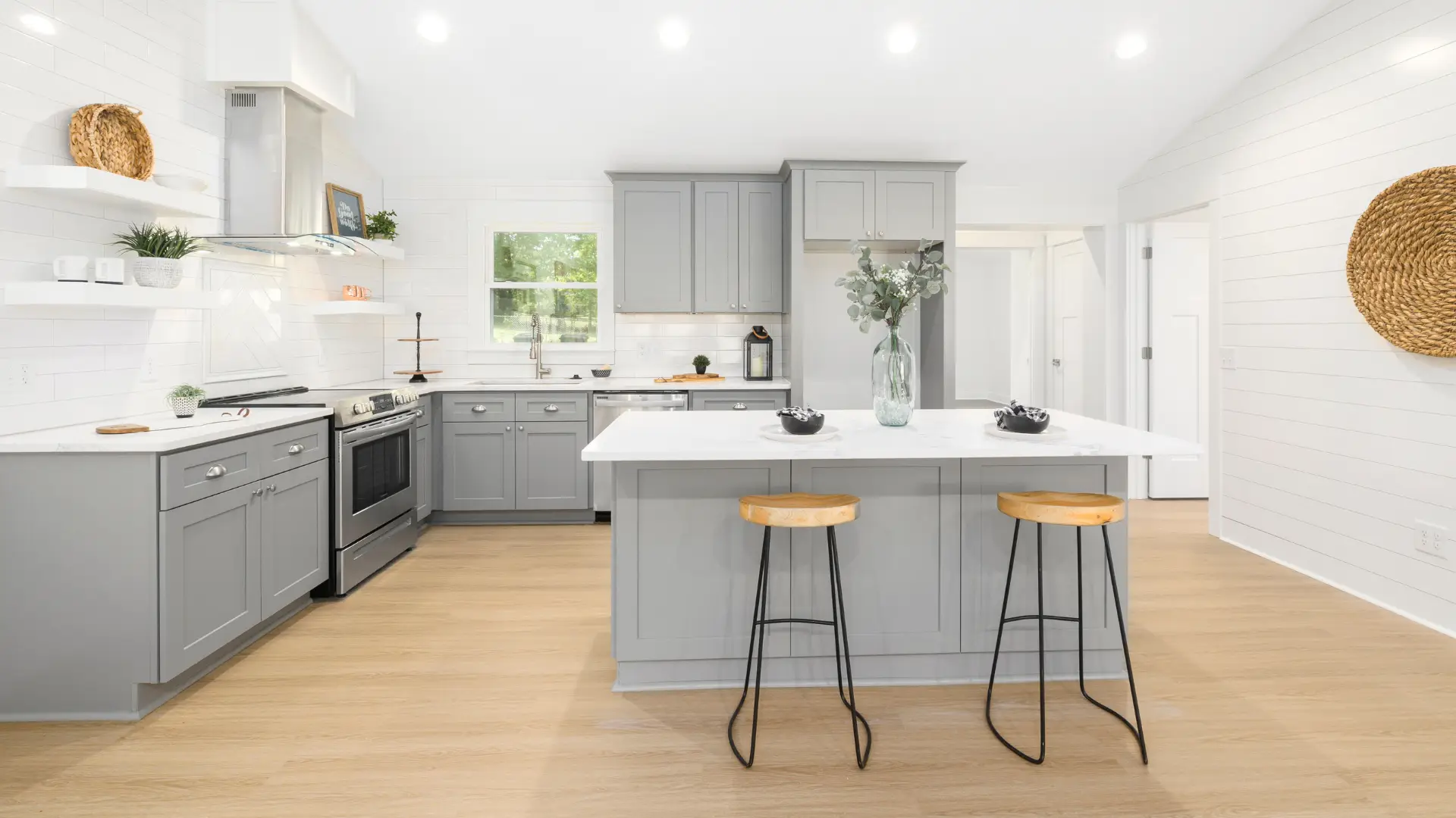 Kitchen after a deep cleaning by Maid to Shine