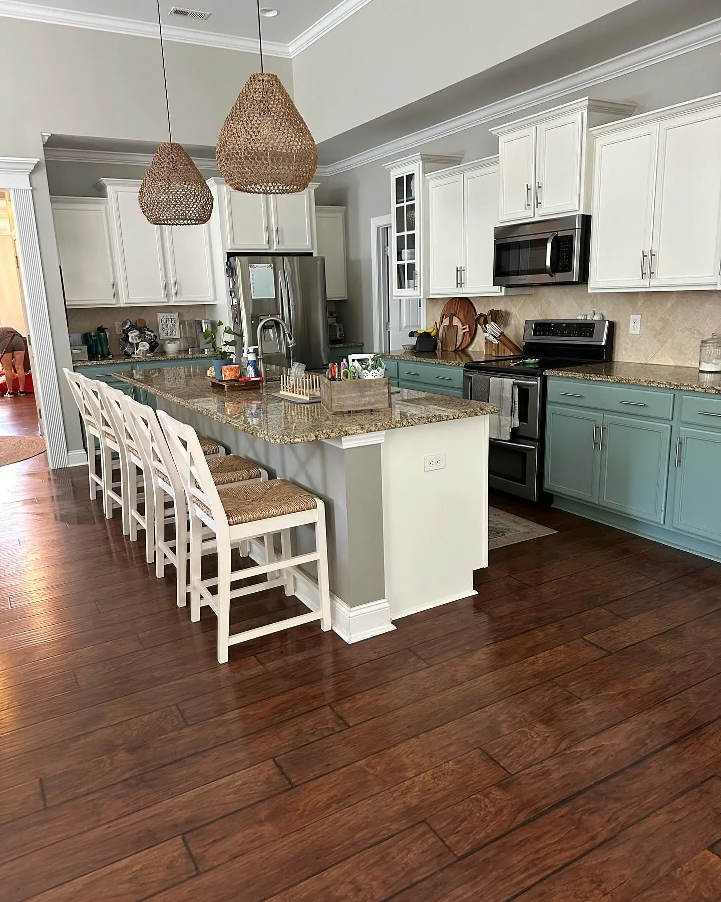 Home kitchen after a professional cleaning service by Maid to Shine
