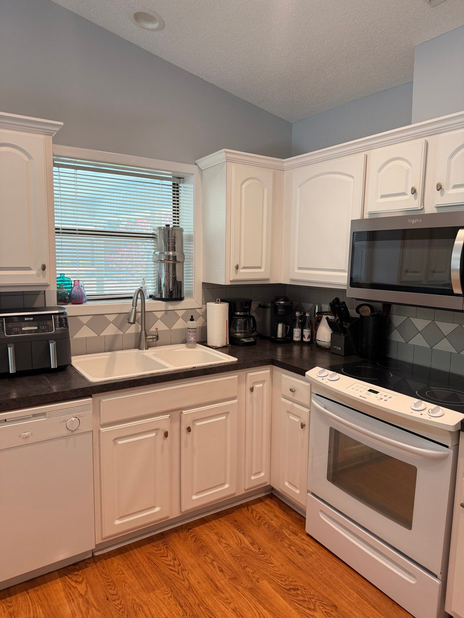 Kitchen after a detailed cleaning service by Maid to Shine